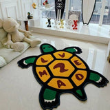 CUTE TURTLE RUG FUN PET INSPIRED ROOM DECOR MAT_CWMM7388