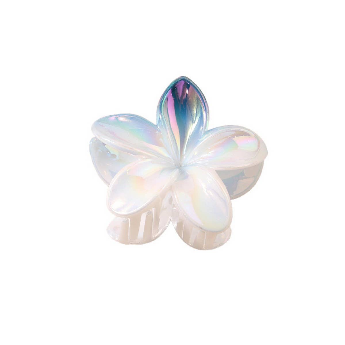 EGG FLOWER GRADIENT HAIR CLAW STYLISH ELEGANT_CWMM4986