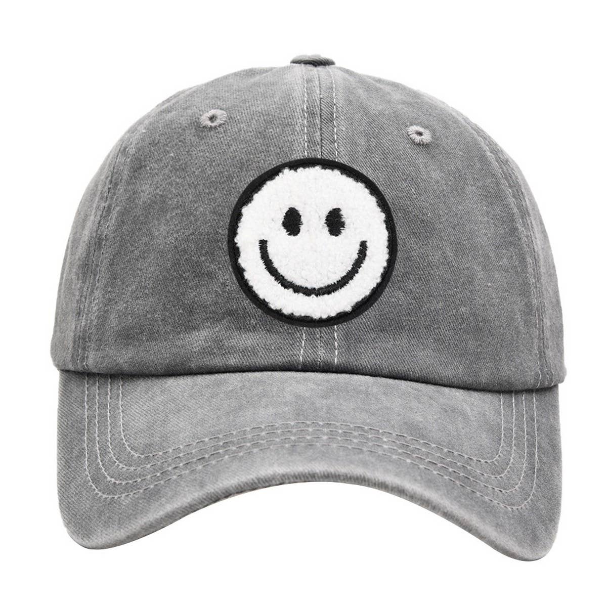 SMILEY FACE PARENT CHILD BASEBALL CAP SUN HATCWAH1241