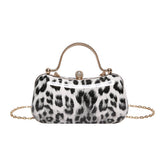 Leopard Print Fashionable Single-Shoulder Bag