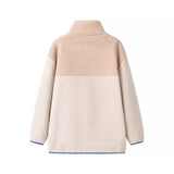 Warm Zipper Loose Fleece Jacket