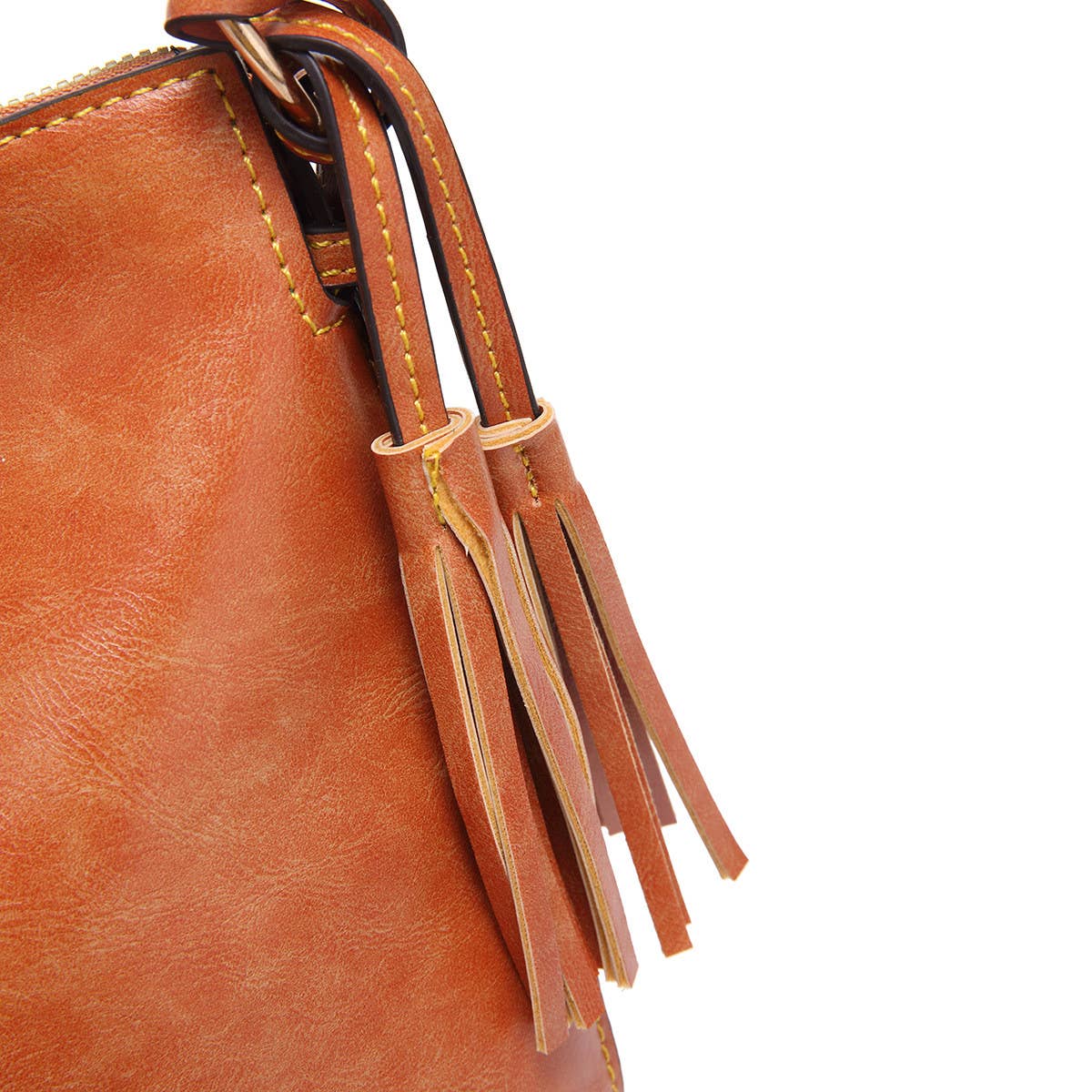 Fashion Retro Waxed Soft Pu Leather Handbag_Cwab2598