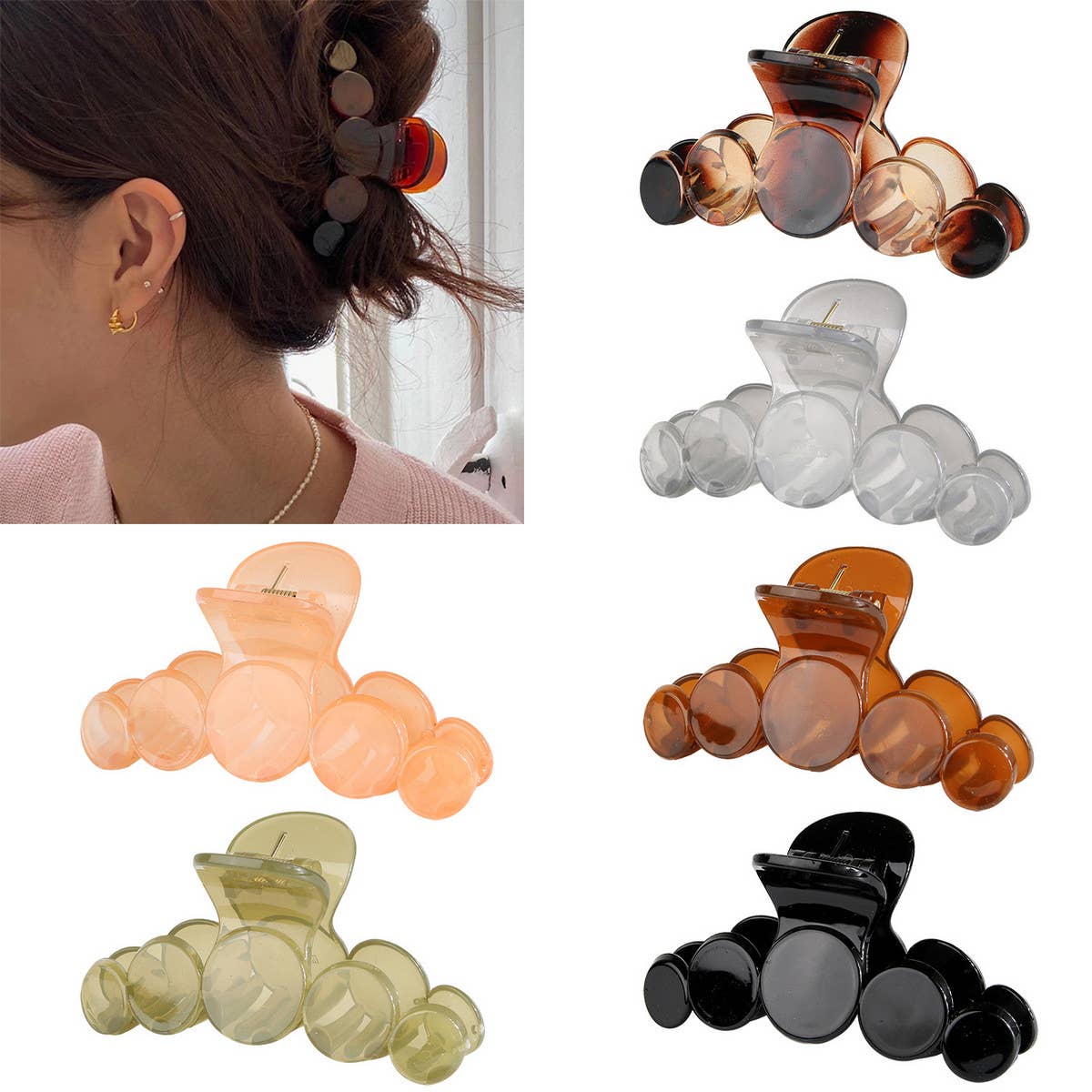 SIMPLE AND FASHIONABLE CIRCLE GRIPPER_CWAHA1048