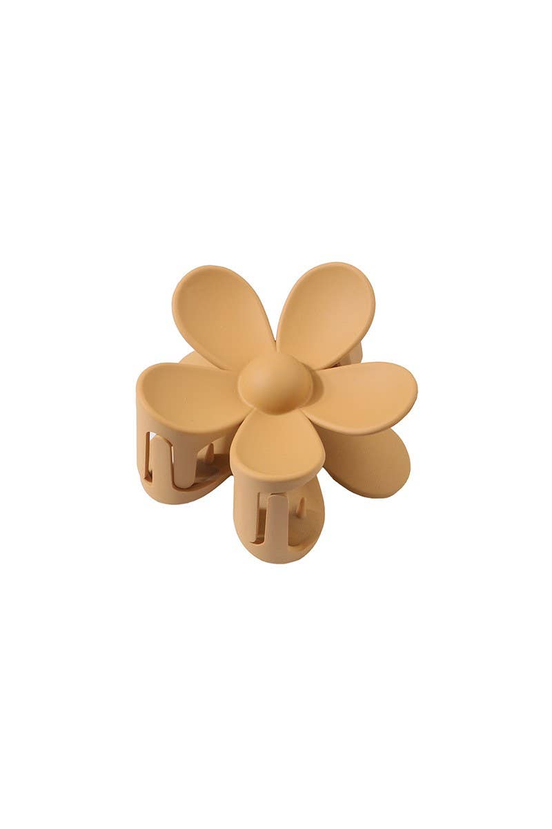 Cwaha0574_Flower Shark Claw Clip Hair Clip