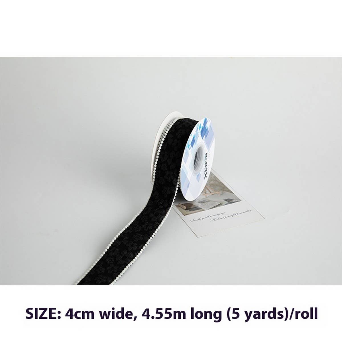 DIY FLORAL RIBBON WITH THREE DIMENSIONAL PATTERN_CWMM5762