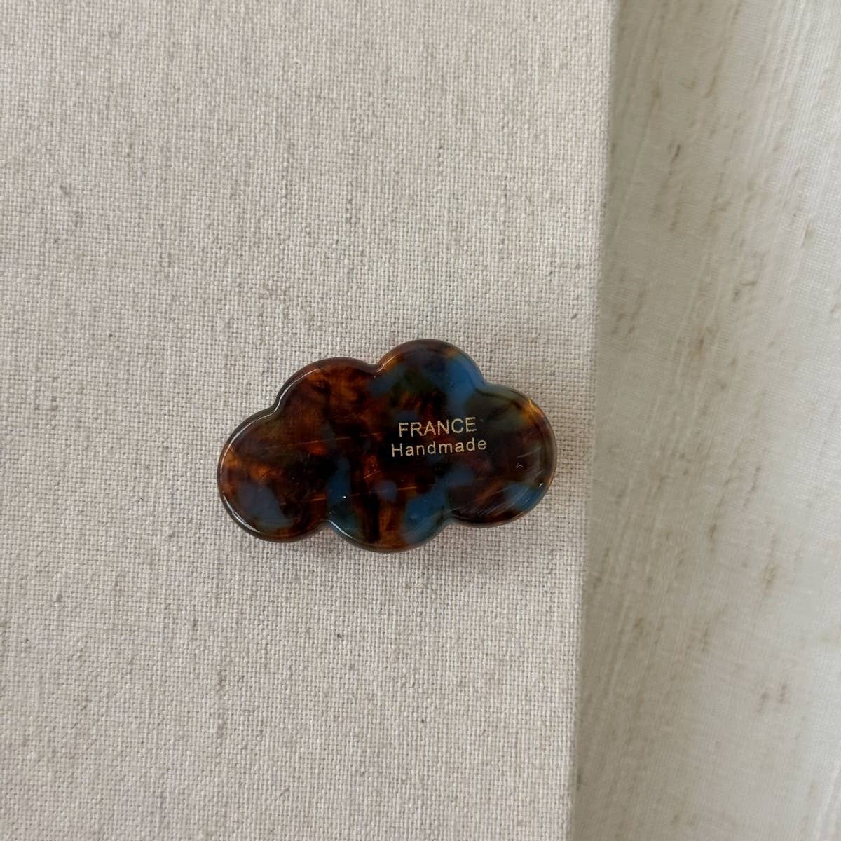 Acetate Cloud Hair Clip Simple Duckbill Design_Cwaha08003