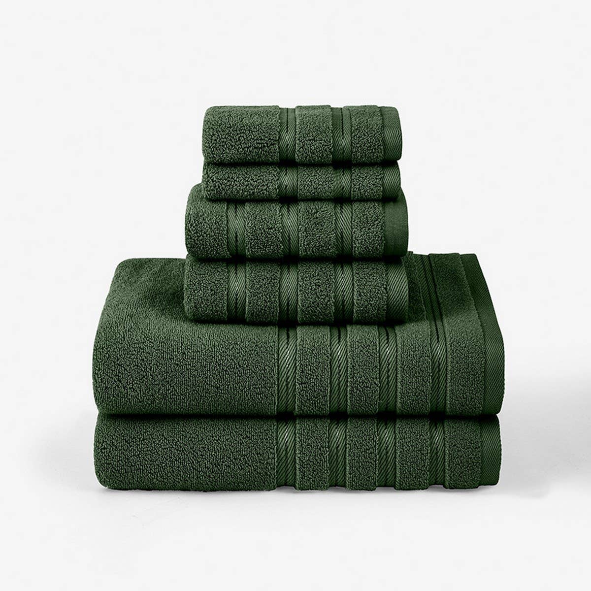 SIX PIECE SOFT ABSORBENT FACE AND BATH TOWEL SET_CWMM2283