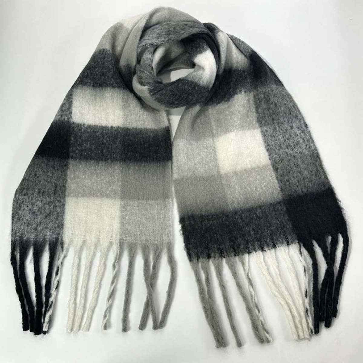 Cwasc1578_Winter Plaid Thickened Warm Scarf Shawl