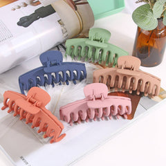 4.3" Matte Ps Plastic Hair Claw Clip, Strong Hold_Cwaha08207
