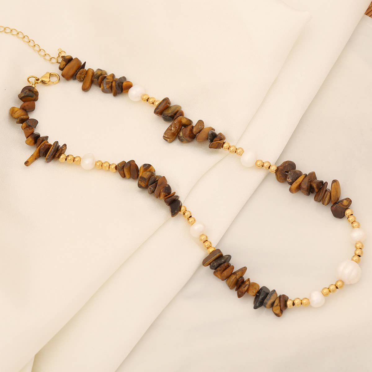 FASHION HANDMADE PEARL NATURAL STONE NECKLACE_CWAJE0640