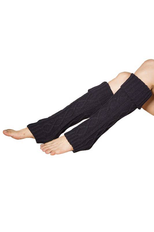 Twisted Knit Dandy Leg Warmer_Cwms113