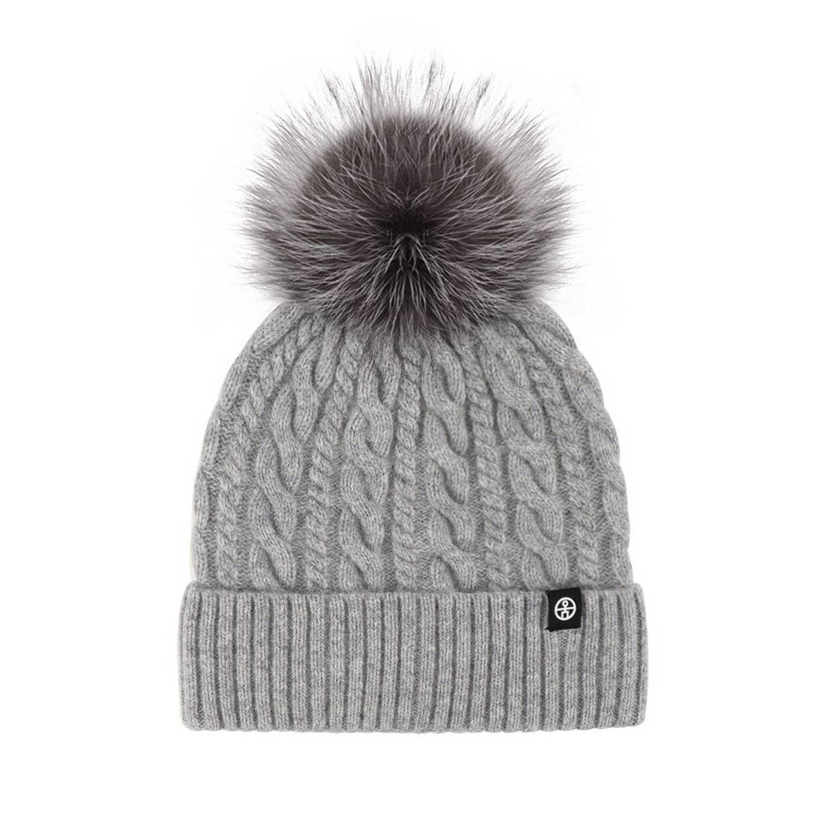 Winter Warm Windproof Wool Knitted Hat For Women_Cwah2459