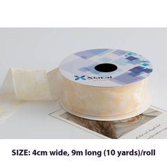 COLORFUL YU JI RIBBON FLOWER PACKAGING RIBBON_CWMM5785