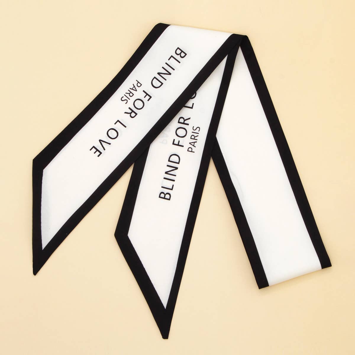 ELEGANT FLORAL SCARF HAIR RIBBON BAG ACCESSORY_CWASC0073