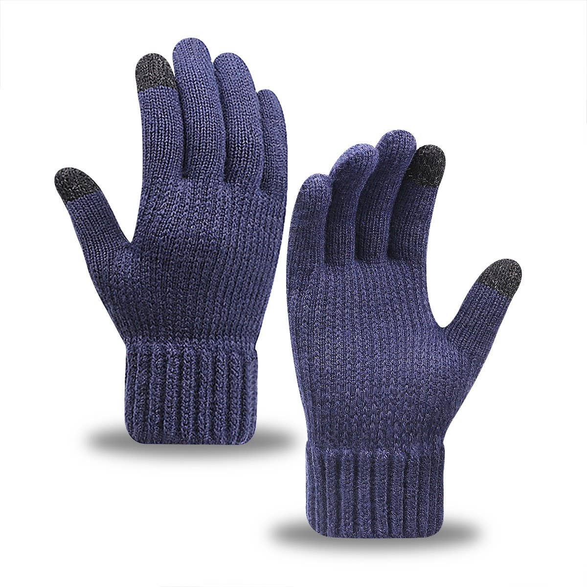 Winter Men'S Touch Screen Thickened Knitted Gloves_Cwag0236