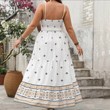 ELEGANT FLORAL SLIM FIT SUMMER CAMI DRESS_CWDSD8482