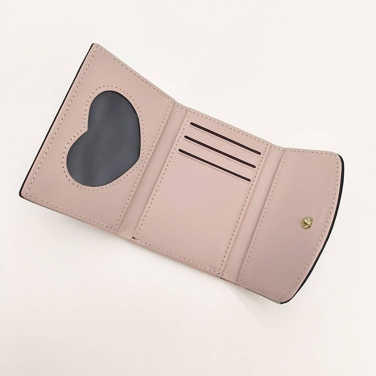 Square Large Capacity Bow Decorative Wallet_Cwab1629