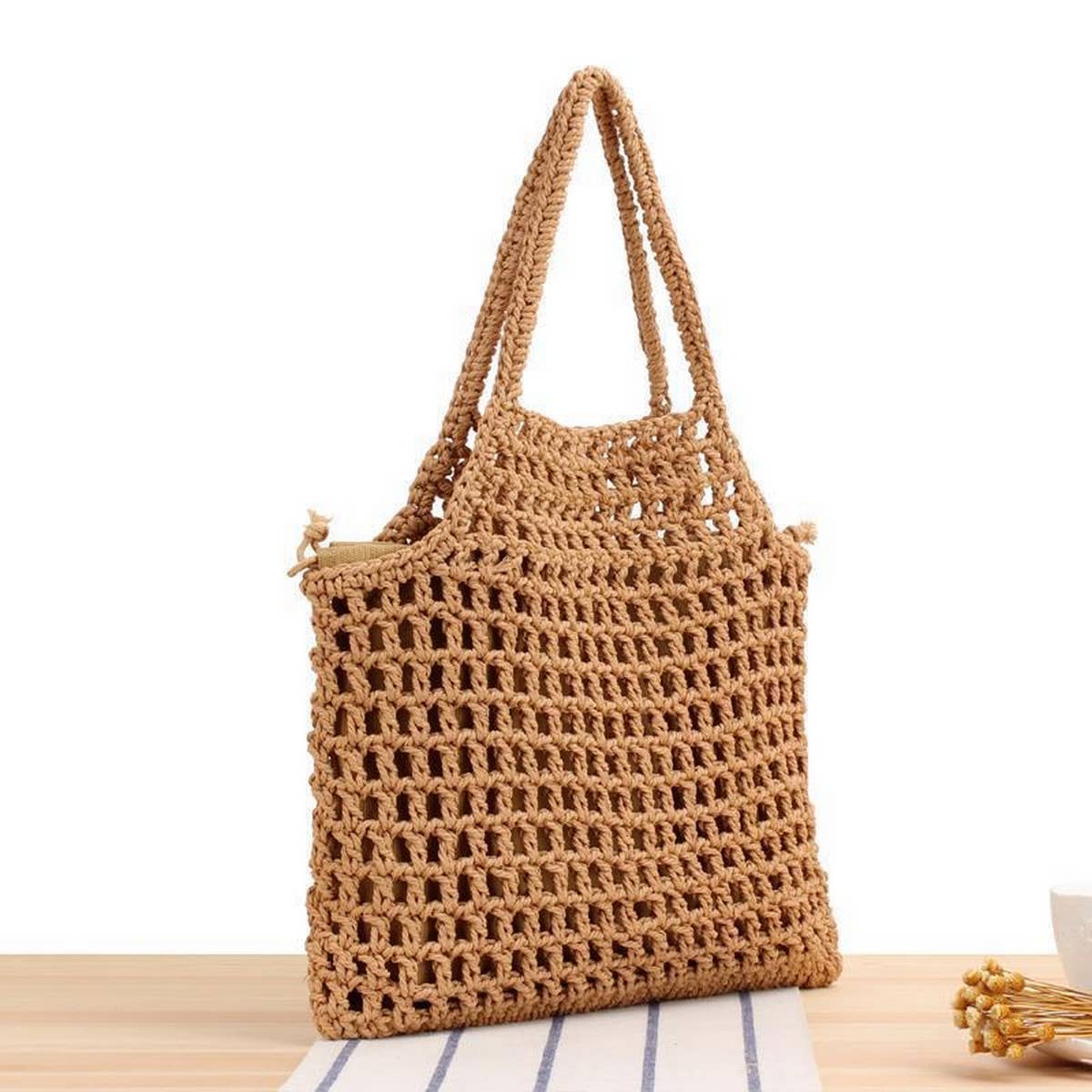 NEW HOLLOW FOREST HANDMADE WOVEN BAG_CWAB2099