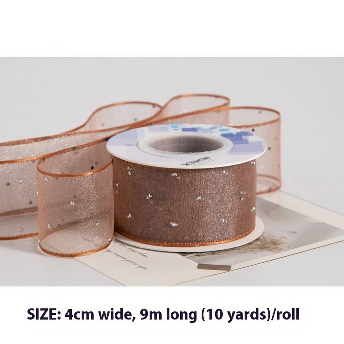 4CM HOT DIAMOND CRINKLE YARN DIY RIBBON_CWMM5750