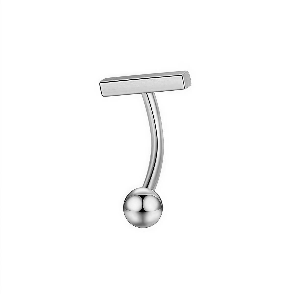 GOLD STAINLESS STEEL BELLY RING NAVEL PIERCING_CWMM9329