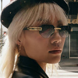 FASHION FRAMELESS SUN PROTECTION SUNGLASSES_CWASG0699