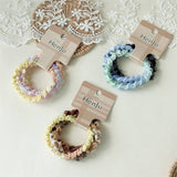 3-Pack Colorful Elastic Hair Ties Lace Edge_Cwaha07519