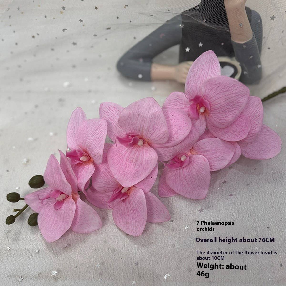 MOISTURE 7 HEAD PHALAENOPSIS ORCHID WEDDING DECOR_CWMM6481