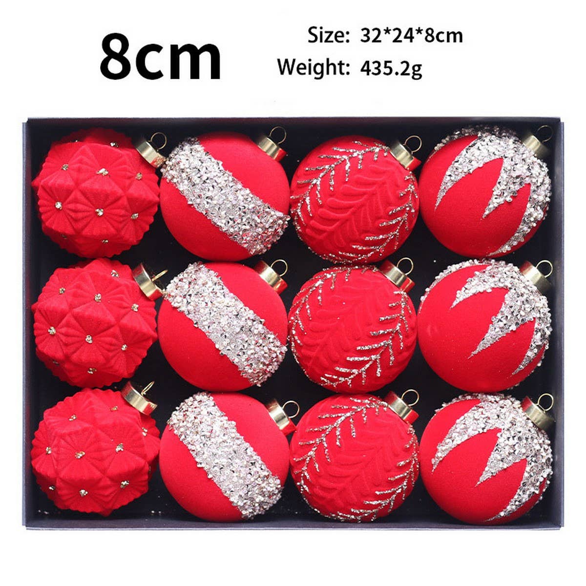 Velvet Diamond Christmas Ball Gift Set_Cwmm9918