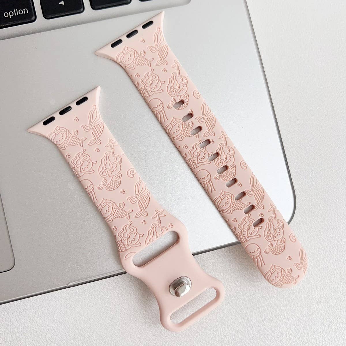 APPLE WATCH ULTRAS9S8 ENGRAVED MERMAID STRAP_CWWW0056