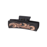 Western Cowboy Style Pu Leather Hair Clip Large_Cwasc03059