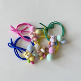 COLORFUL BEAR RUBBER BAND HAIR TIE_CWAHA1839