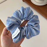 FRESH STRIPED COLON HAIR SCRUNCHIES_CWAHA2806