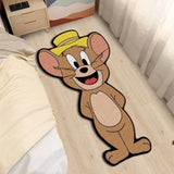 THICK CARTOON RUNNER RUG CUTE PLUSH BEDROOM MAT_CWMM7396