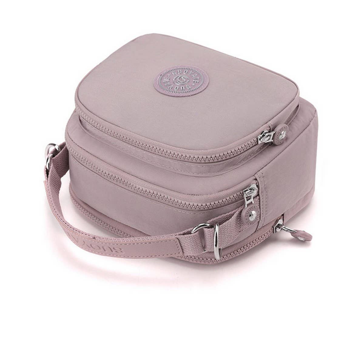 LIGHTWEIGHT NYLON SIMPLE SHOULDER MESSENGER BAG_CWAB3447