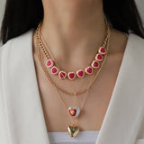 NEW STYLE STACKING NECKLACE FASHION LONG EARRINGS_CWAJE2922