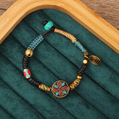 ETHNIC RETRO PERSONALITY NICHE BRAIDED BRACELET_CWAJE3960