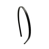 BOHO FULL WRAP FAUX LEATHER WOVEN THIN HEADBAND_CWAHA6323