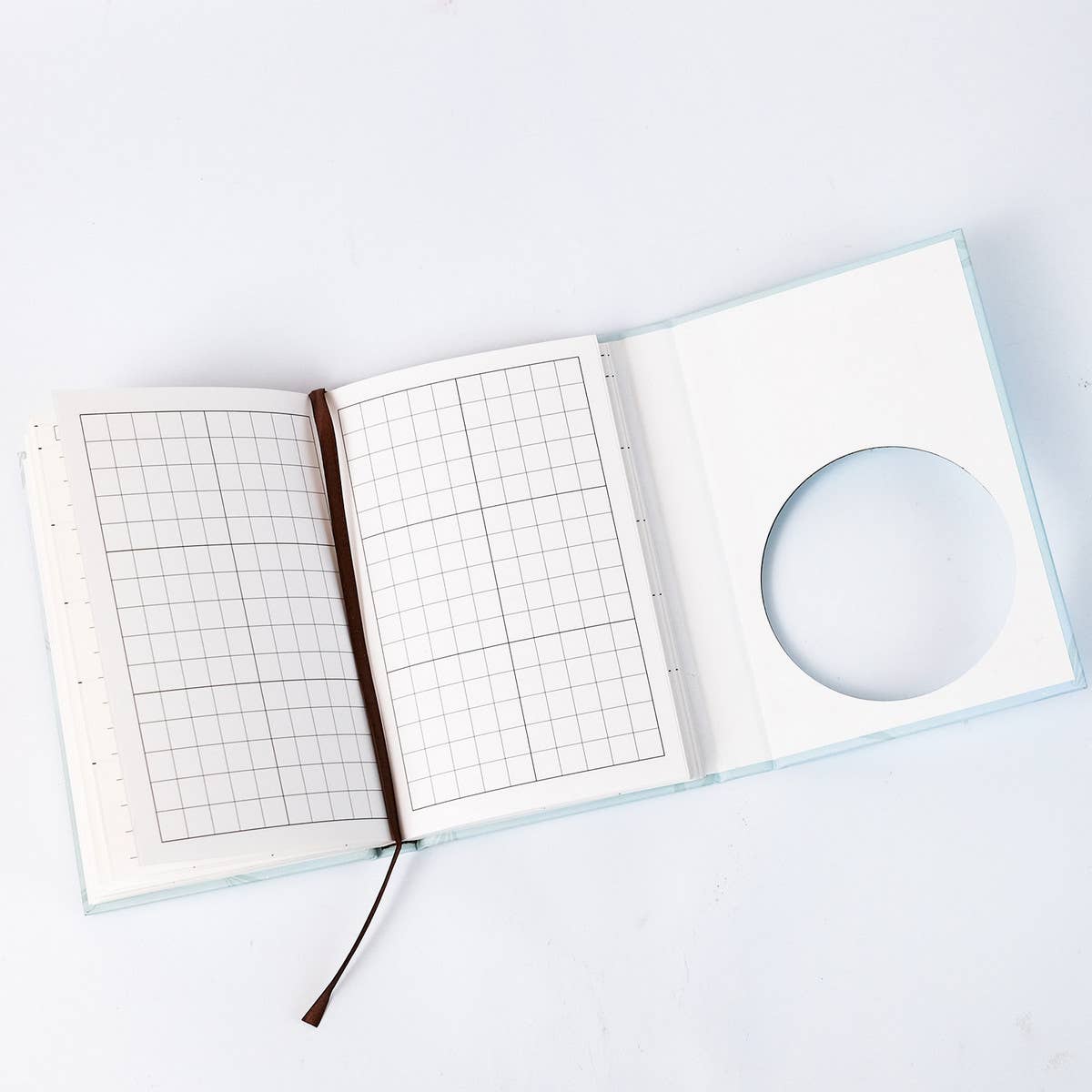 PORTABLE TRI FOLD MAGNETIC BUCKLE NOTEBOOK_CWMM1854