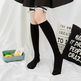 CAT PAW PRINT FAUX KNEE HIGH SOCKS_CWMS0865