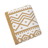KNITTED SOFT AND LIGHT GEOMETRIC PATTERN BLANKET_CWMM0208