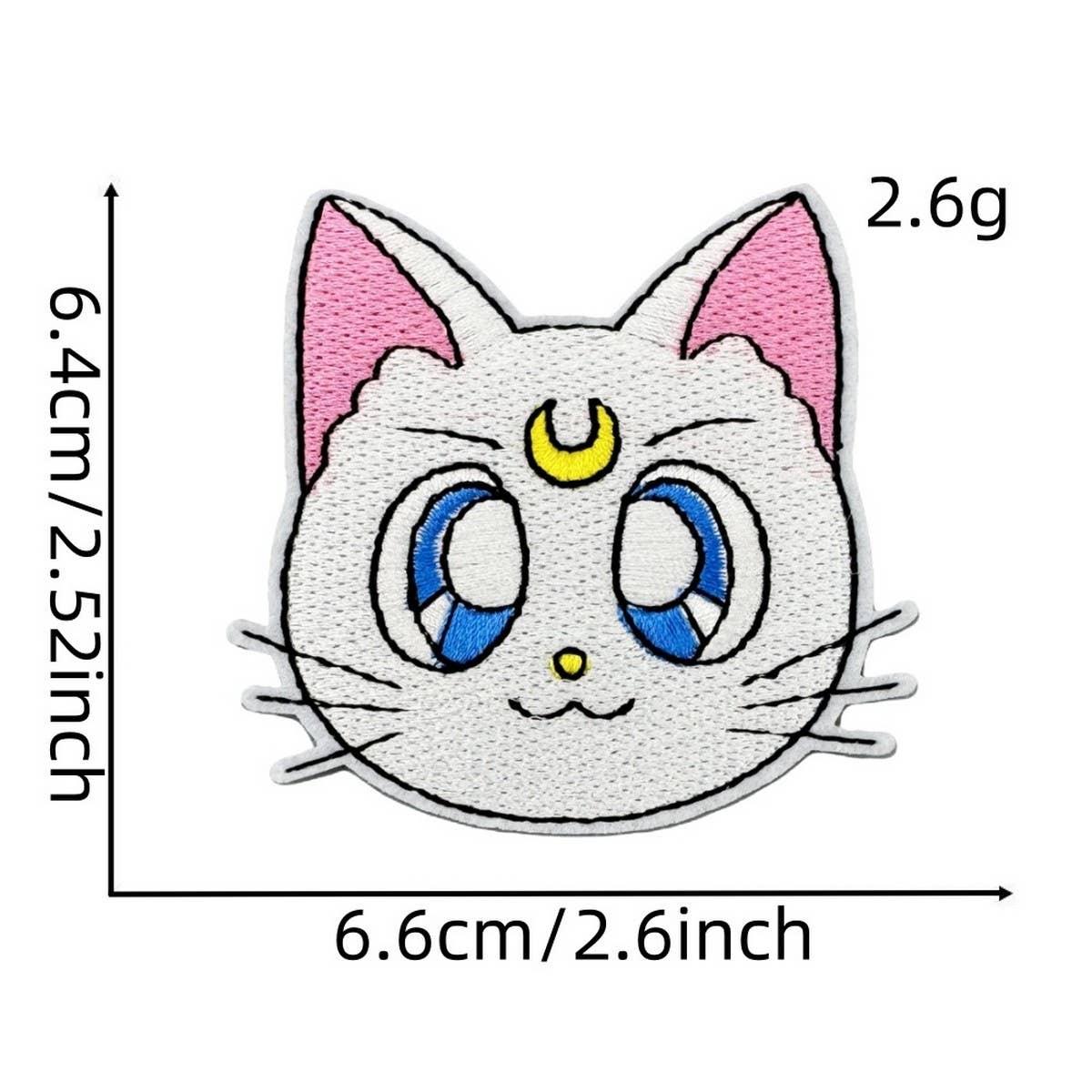 GIRL CARTOON MAGIC WARRIOR EMBROIDERED PATCH_CWMM4069