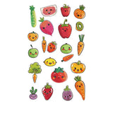 Whimsical Face Stickers Fruit Galaxy Tattoos_Cwmm8388