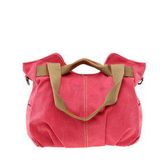 RETRO CANVAS SHOULDER CROSSBODY BAG TOTE BAG_CWAB1275