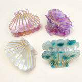 2 SMALL SHELL HAIR CLAW CLIP FOR BACK HAIR_CWAHA0653