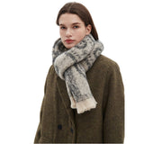 PAISLEY JACQUARD SCARF UNISEX WINTER SHAWL WRAP_CWASC0862