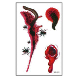 BLOODY SCAR TATTOOS HALLOWEEN PARTY WOUNDS_CWMM8378