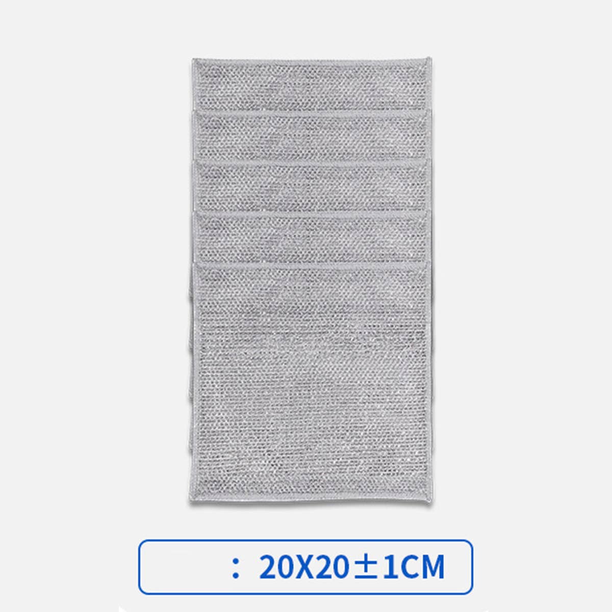Cwmm8408_Non-Stick Silver Stainless Steel Dishwashing Cloth