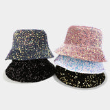 ALL MATCH SEQUINED PERSONALITY STREET BUCKET HAT_CWAB2929