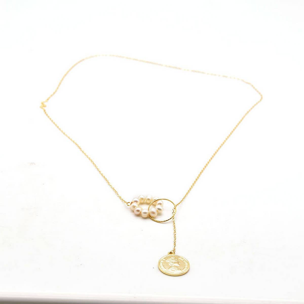 SIMPLE AND STYLISH PEARL SWEATER NECKLACE_CWAJE3904