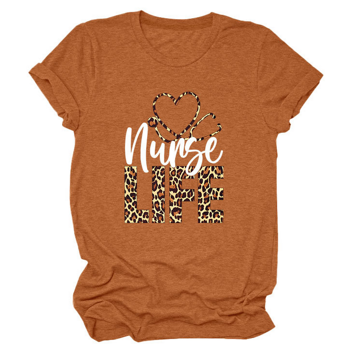 FUNNY NURSE LIFE TEE SOFT CREWNECK T SHIRT_CWTTSL0505